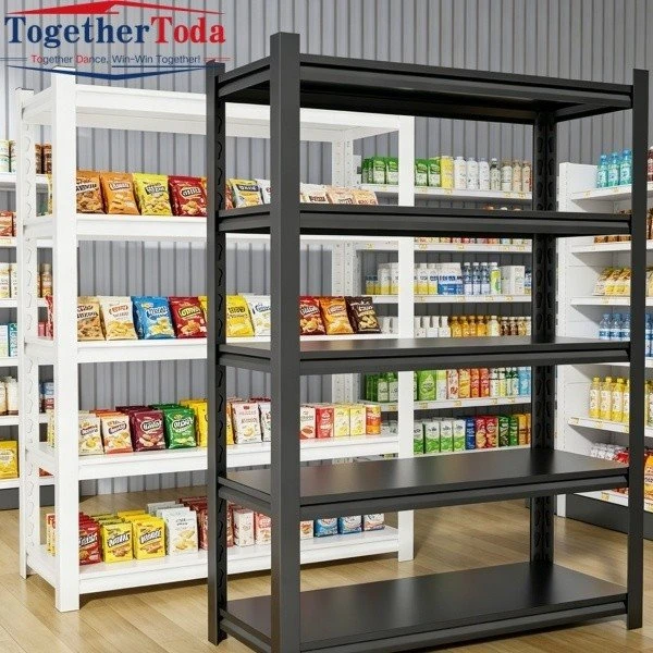 Metal Retail Display Racks Supermarket Snack Display